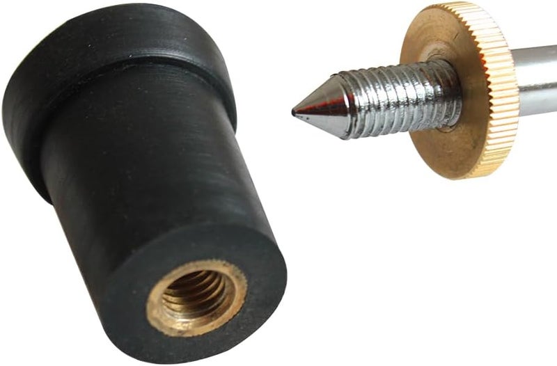 ModouString Upright Bass Endpin Rubber Tip Stopper 10mm Internal Metal Screw Thread rubber parts - Image 3